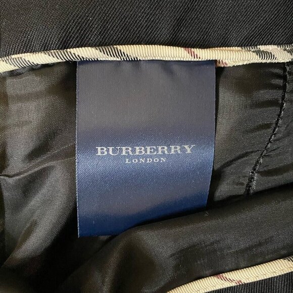 Burberry London Women 100% Wool Bootcut Lined Pants Trousers Sz 8 Made i… - Picture 7 of 9
